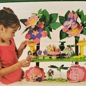 🧚‍♀️RARE: FAIRY HOUSE - WONDERFUL WOOD/FABRIC TOY